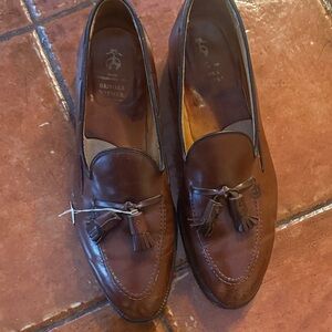 Brooks Brothers Tassel Loafers in Rich Brown
